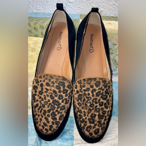 baretraps leopard shoes